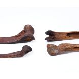 P.N. Guinea, Abelam, a collection of four cassowary bone ceremonial daggers;