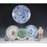 China, collectie divers porselein, Wanli period (1573-1619) en later,