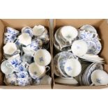 Samengesteld servies, decor Zwiebelmuster, 20e eeuw;