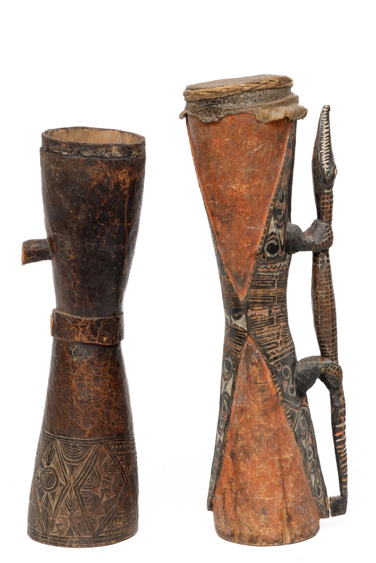 P.N. Guinea, a Sepik drum - Image 2 of 2