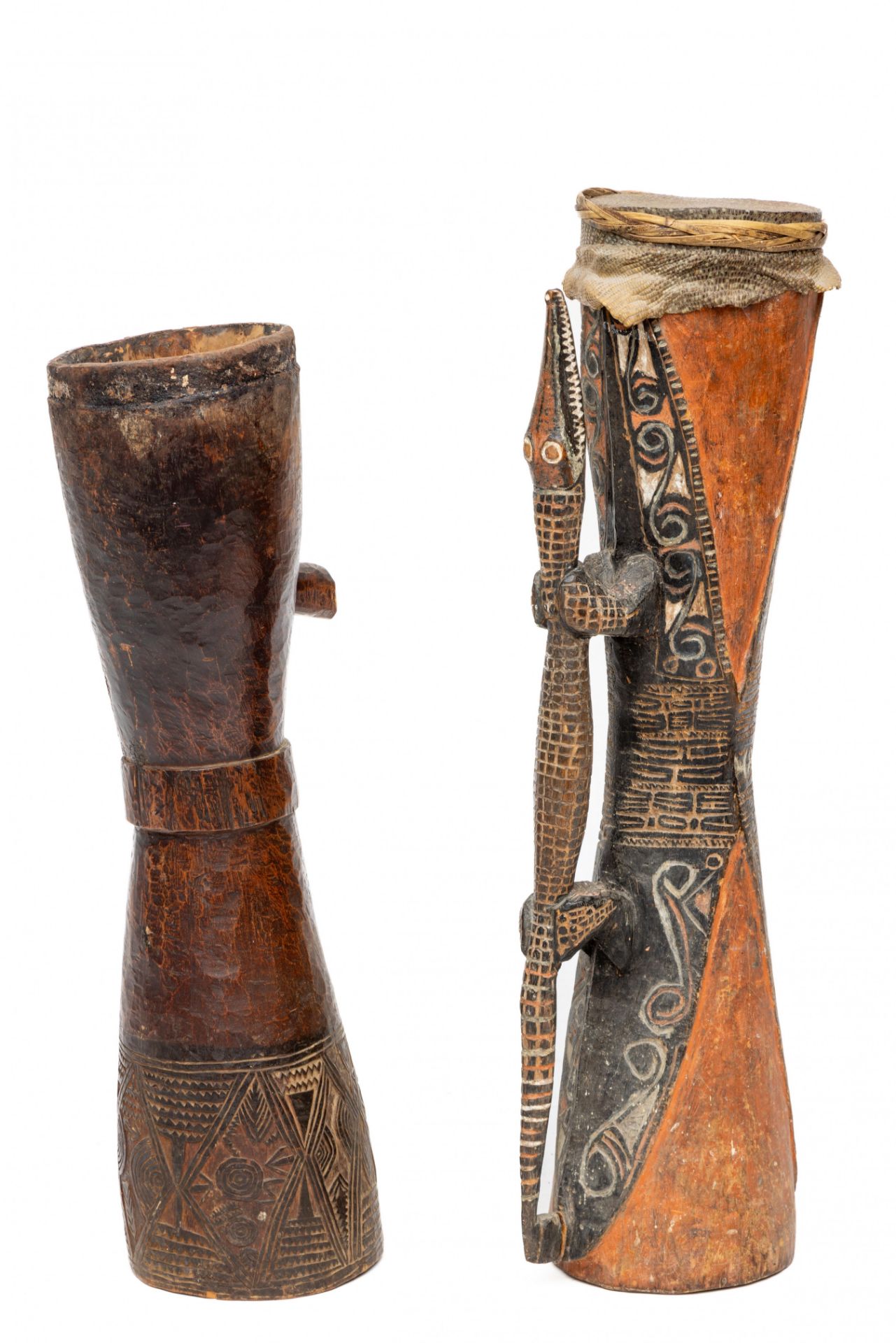 P.N. Guinea, a Sepik drum