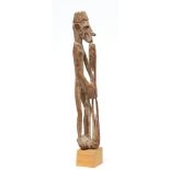 Papua, Asmat, standing male figure, kawe,