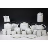 Rosenthal, wit porseleinen servies, o.a. Suomi en Studio-Linie, ca. 1990;