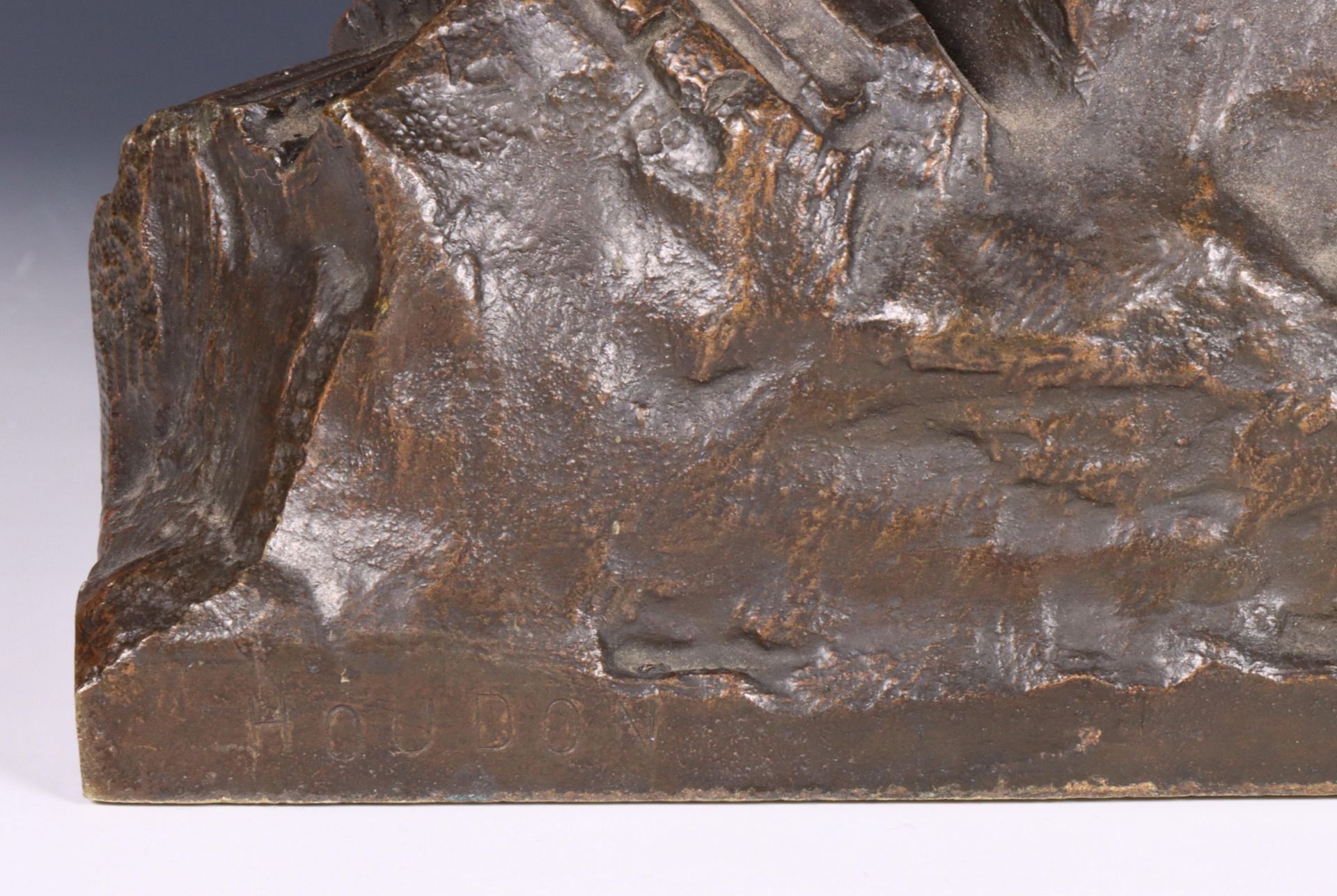 Europese School, bronzen sculptuur, 19e eeuw - Image 5 of 6