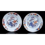 2 porcelain Imari dishes