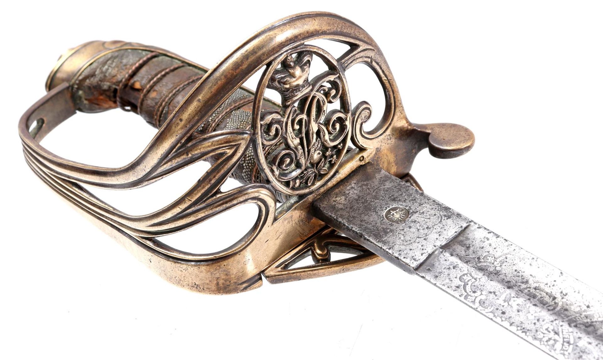 English cavalry officer's saber - Image 2 of 4