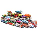 27 various tin trucks