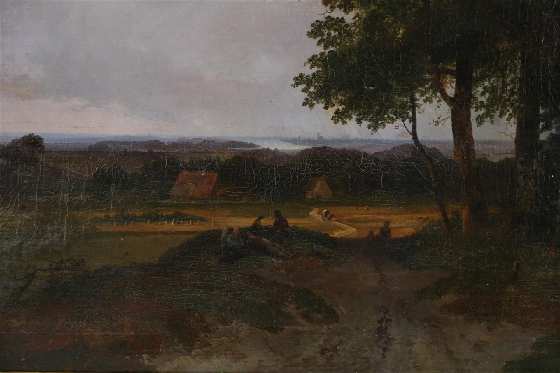 Anonymous, Romantic landscape - Image 2 of 3