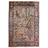 Hand-knotted oriental carpet