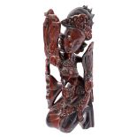 Balinese wooden carved sculpture