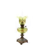 Table oil lamp