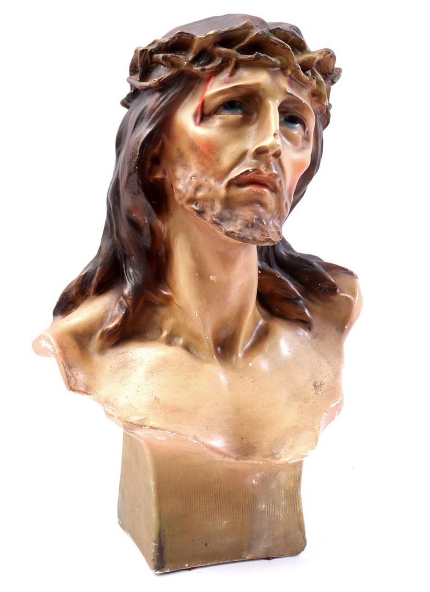 Plaster statue of Christ - Image 2 of 2