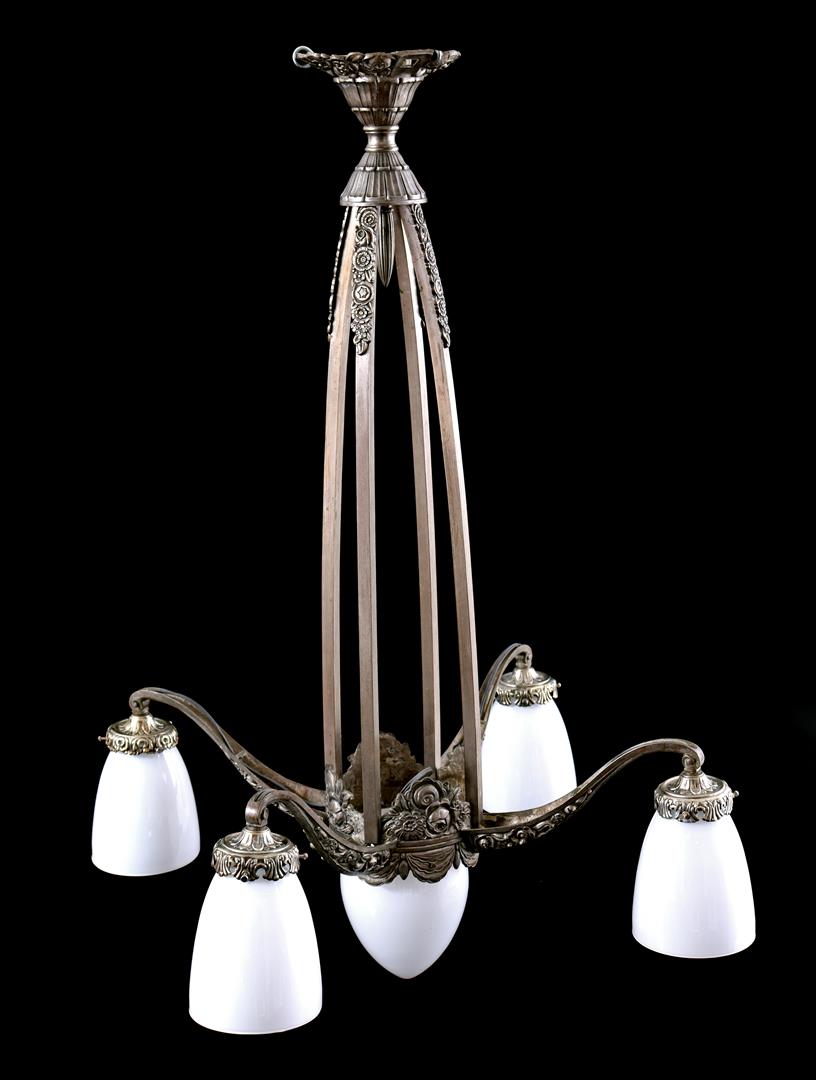 Iron hanging lamp