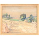 Signed E. Leigh, landscape