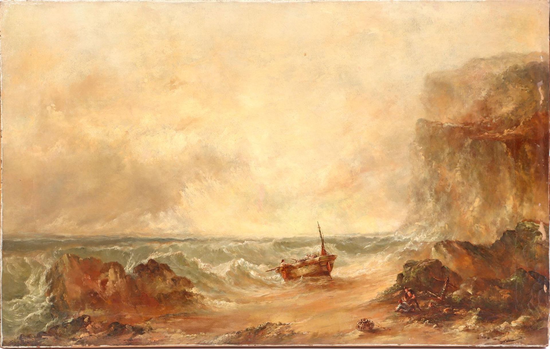 Unclearly signed, seascape