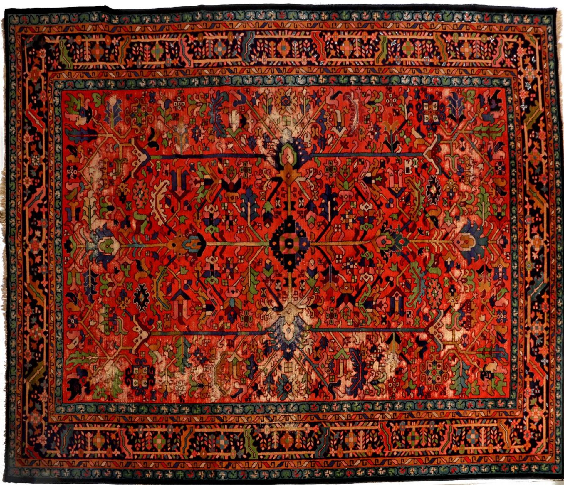 Hand-knotted oriental carpet