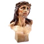 Plaster statue of Christ