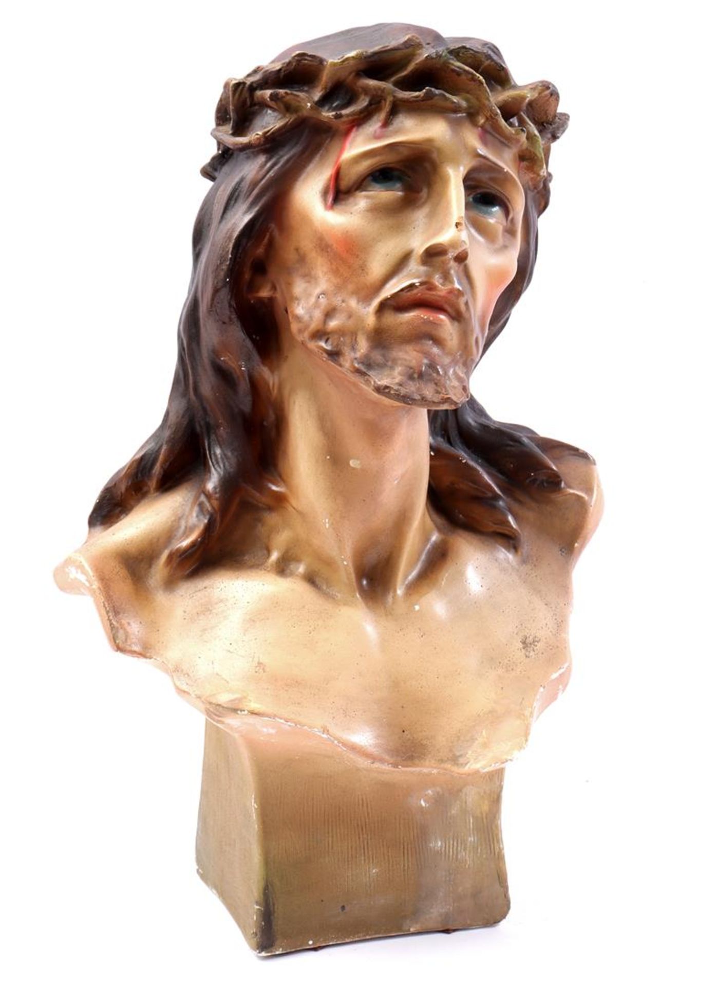 Plaster statue of Christ
