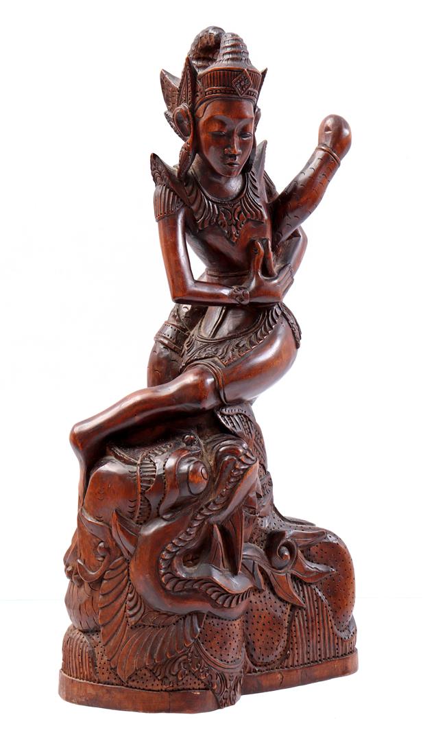 Balinese wooden sculpture