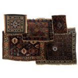 Lot with 5 different oriental carpets