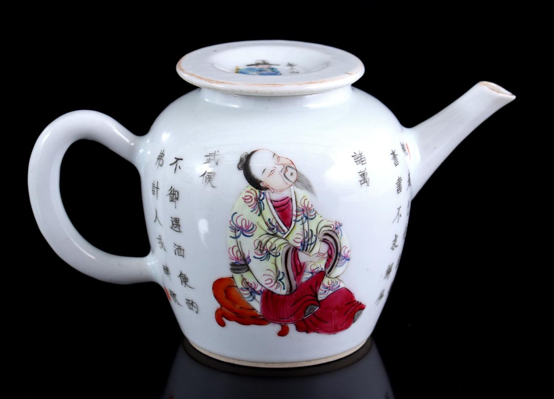 Porcelain teapot