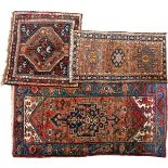 3 hand-knotted oriental carpets