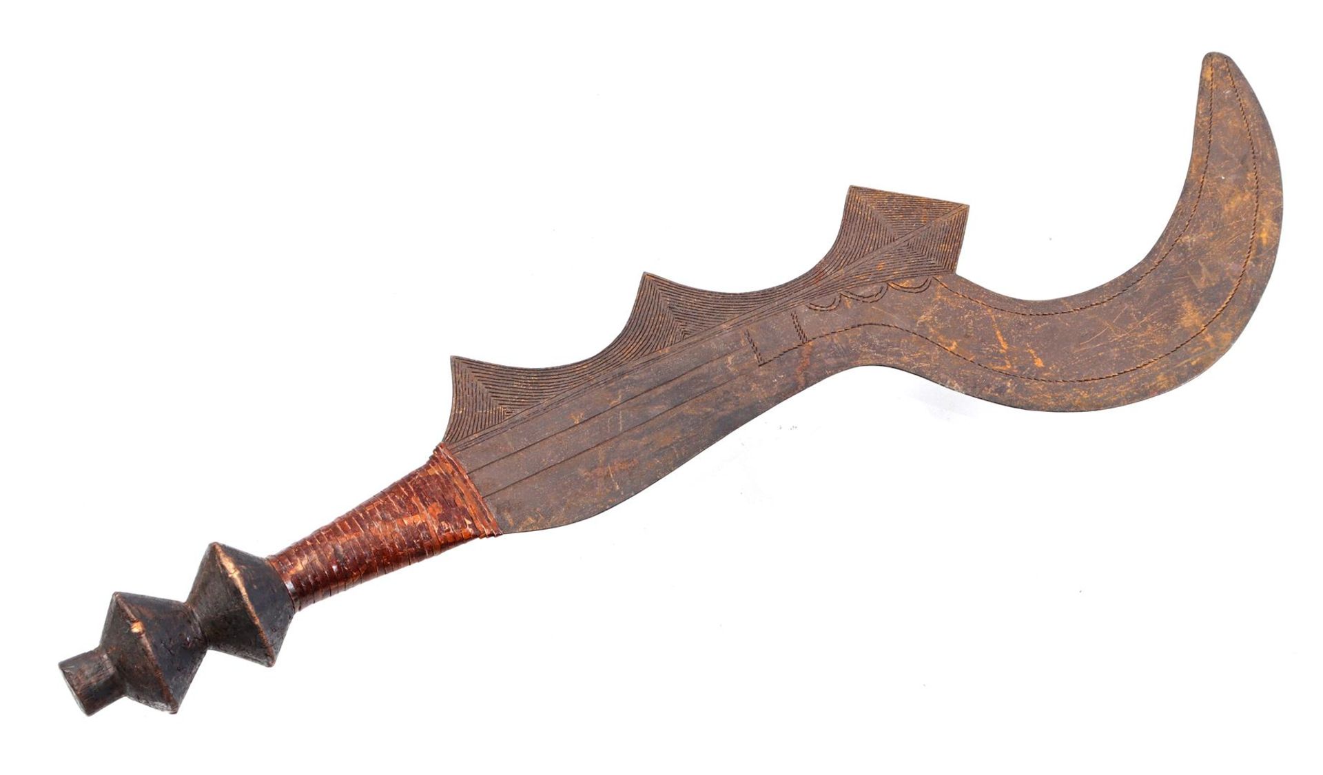 Iron tooled Ngulu sword