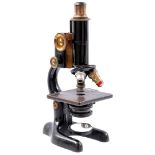 Metal monocular microscope
