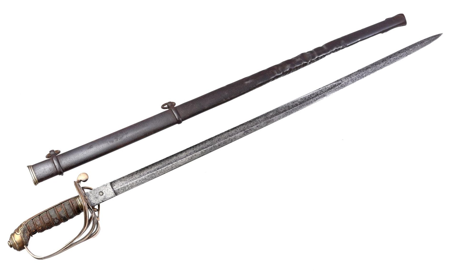 English cavalry officer's saber