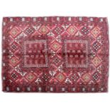 Hand-knotted oriental carpet