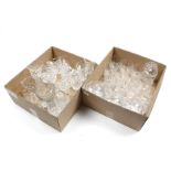 2 boxes various crystal