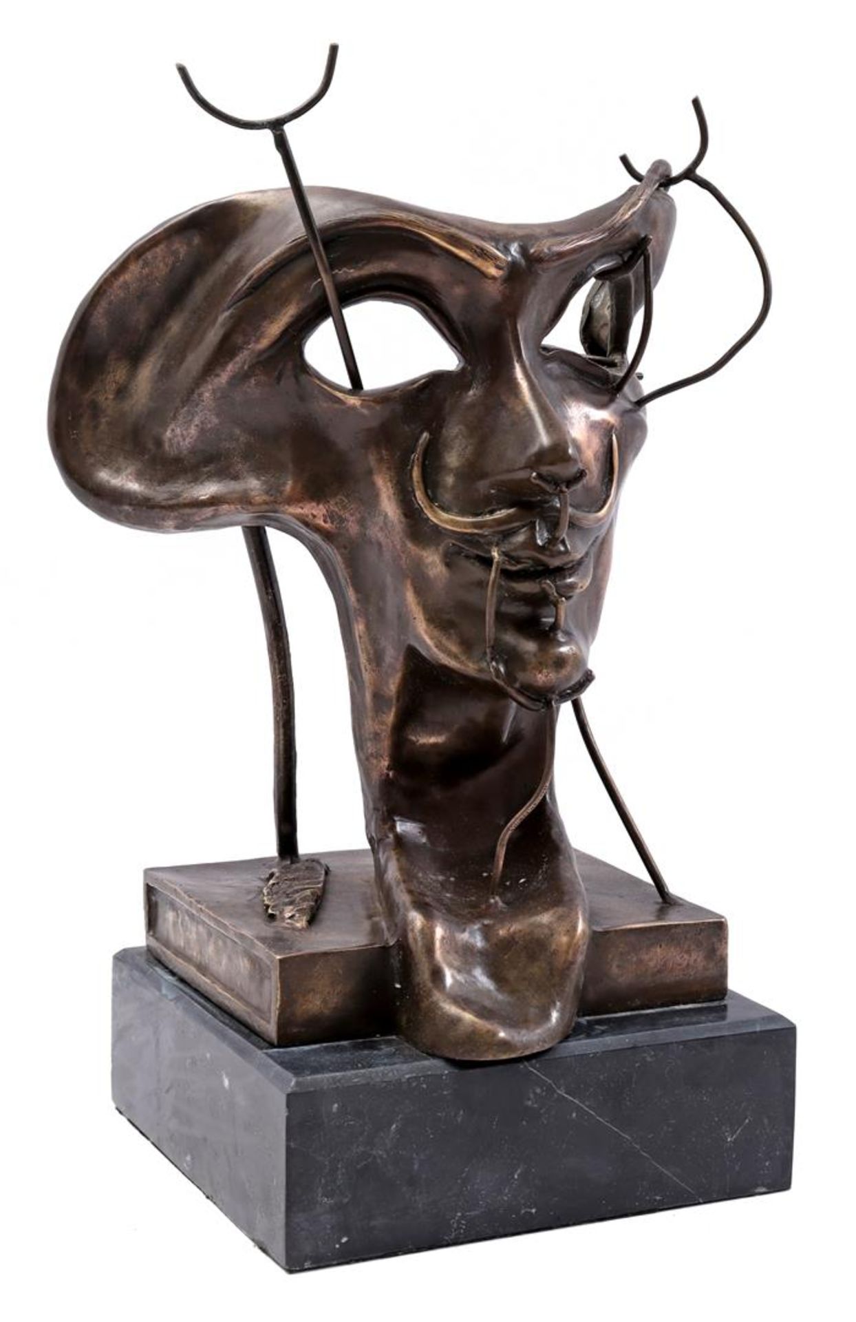 Bronze bust - Image 2 of 2