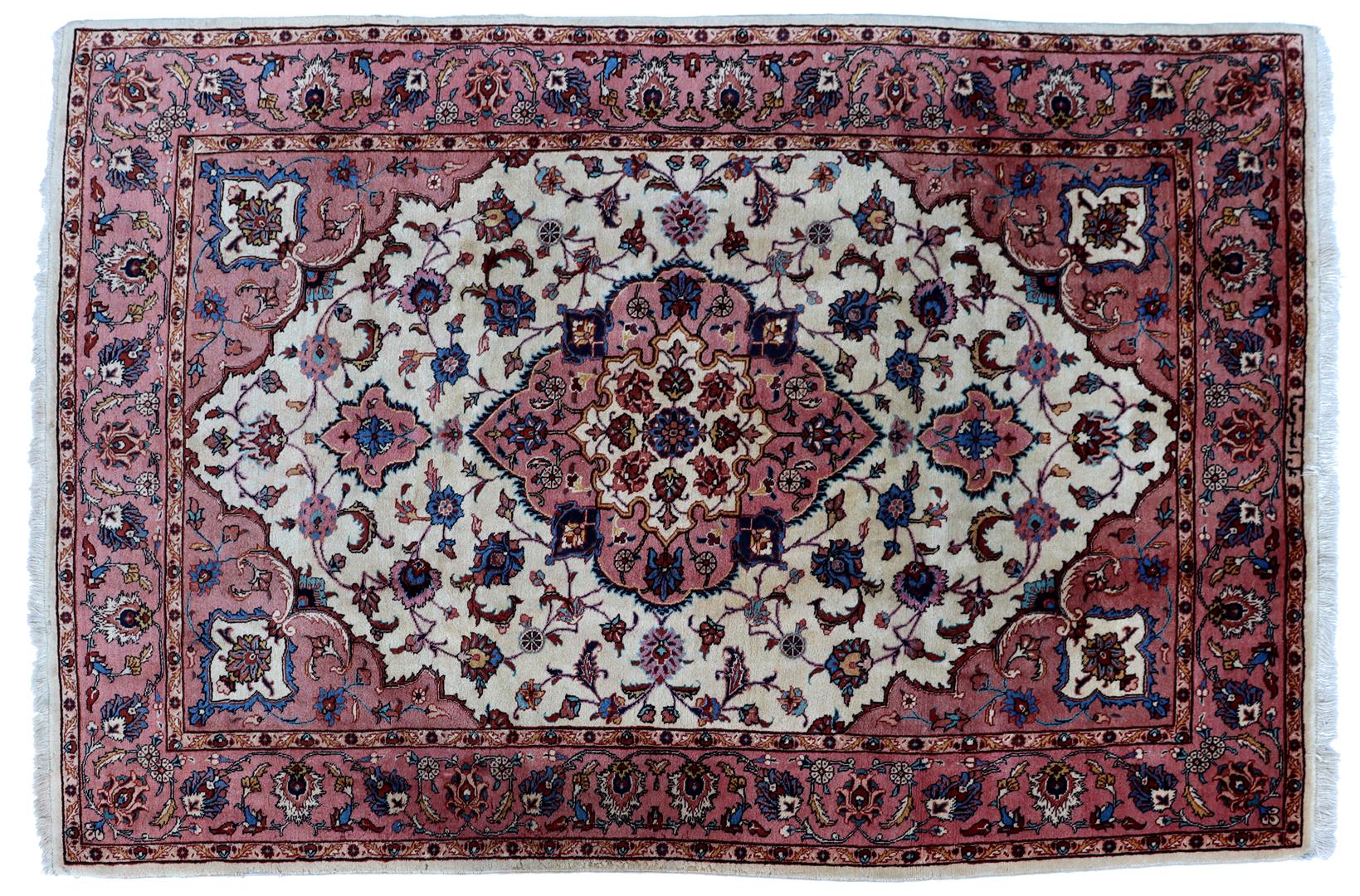 Hand-knotted oriental carpet