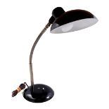 Adjustable metal desk lamp