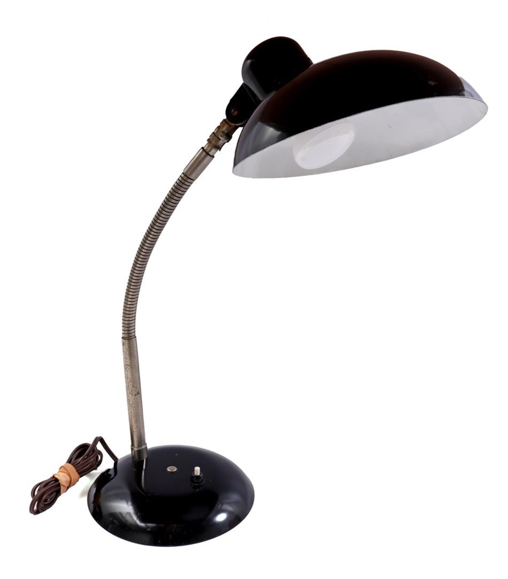 Adjustable metal desk lamp