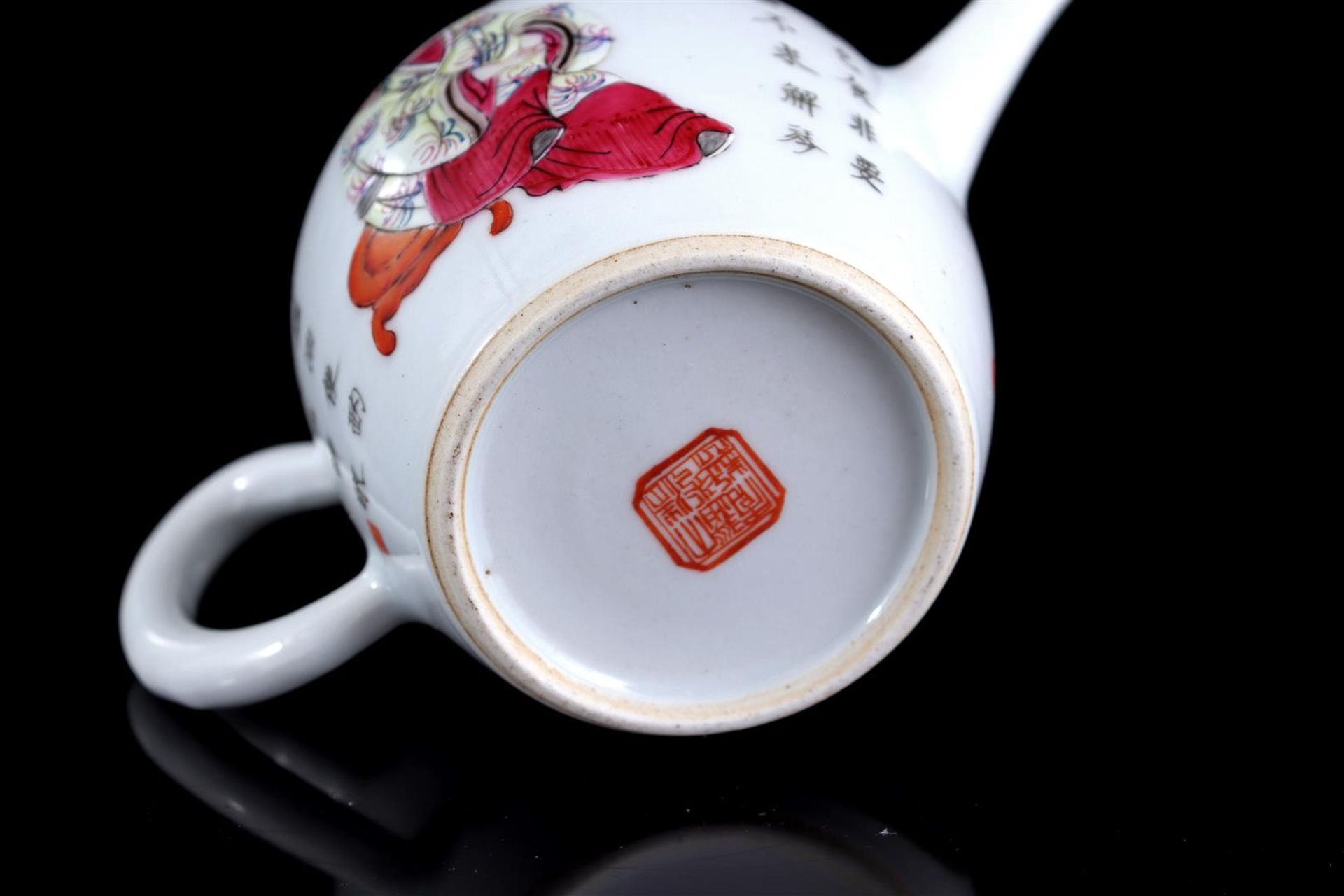 Porcelain teapot - Image 4 of 4