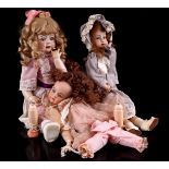 3 dolls