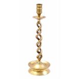 Copper candlestick