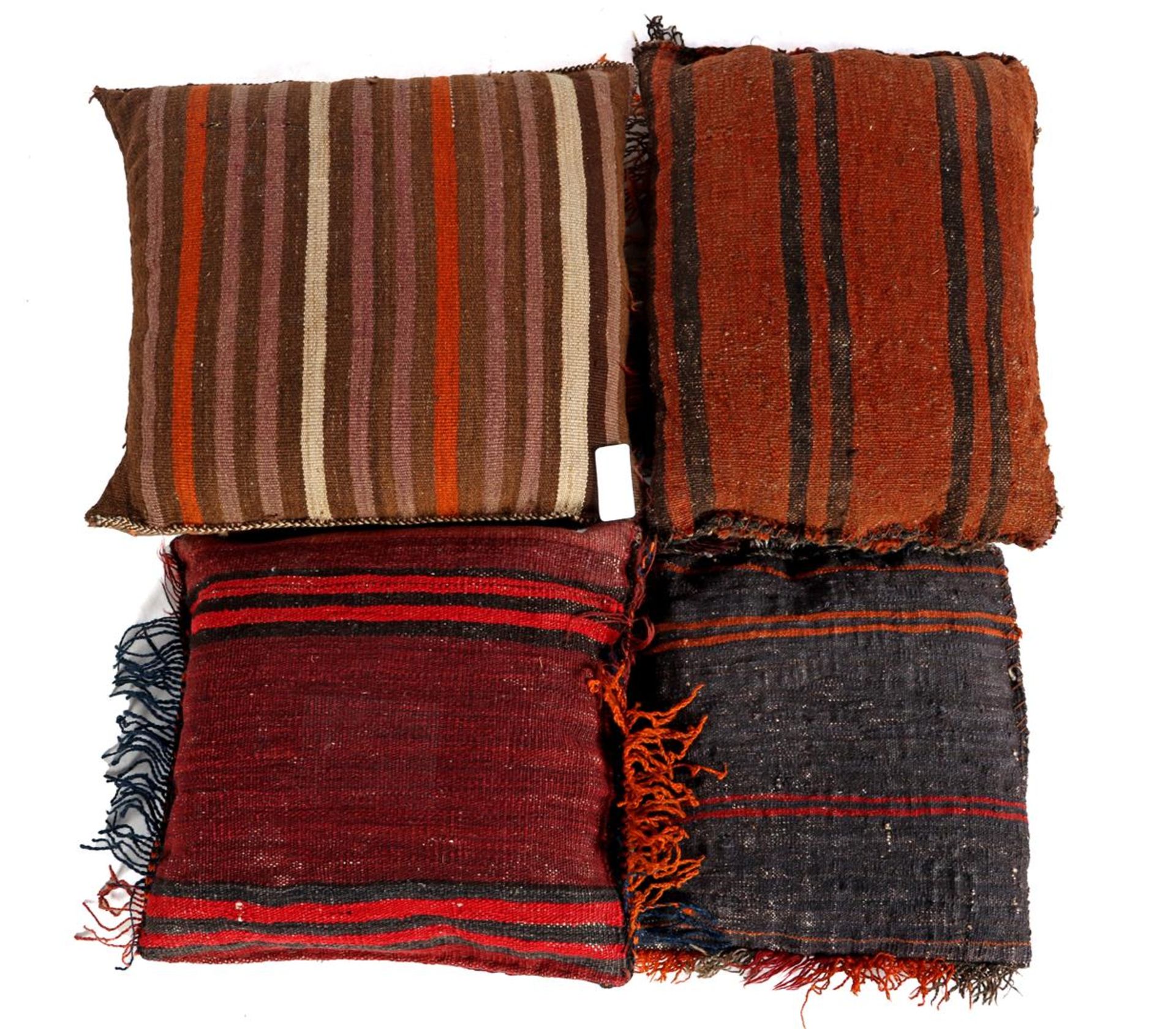 4 hand-knotted wool cushions - Image 2 of 2