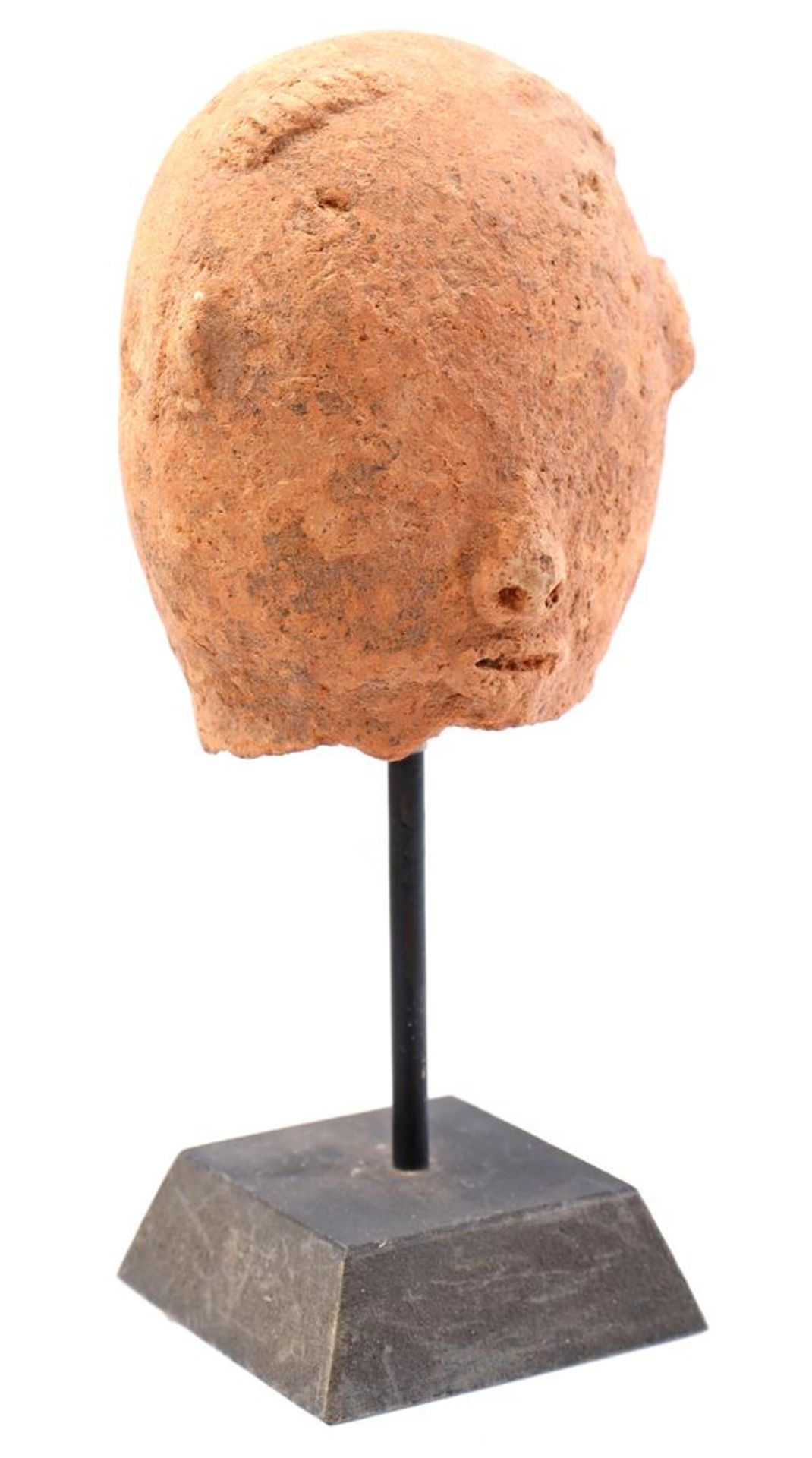 A terracotta head