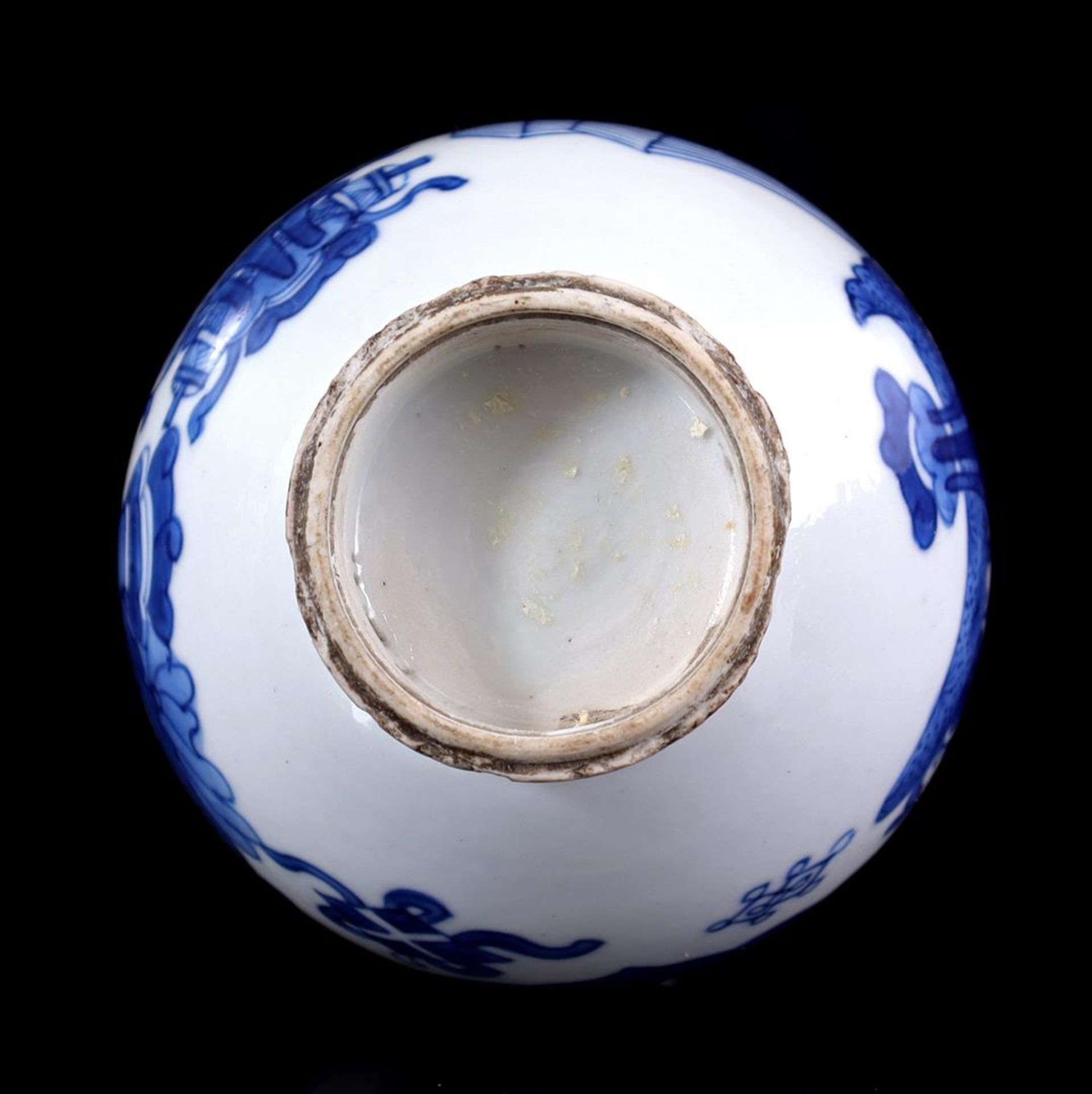 Porcelain vase - Image 2 of 2