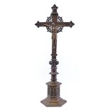 Brass crucifix