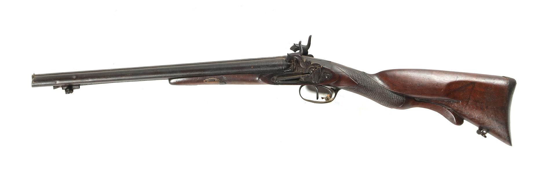 Double-barreled rifle