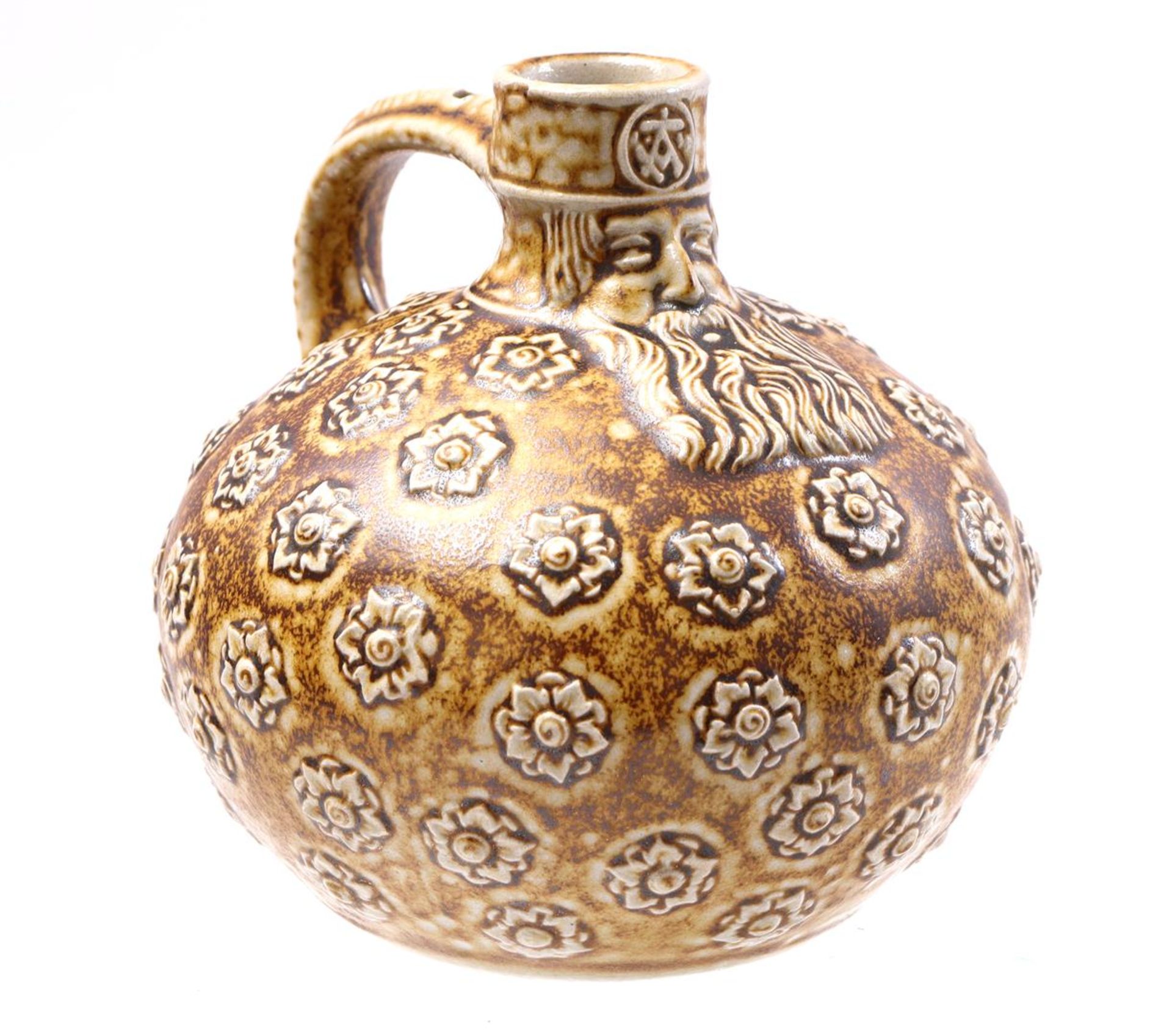Stoneware earthenware ear jug