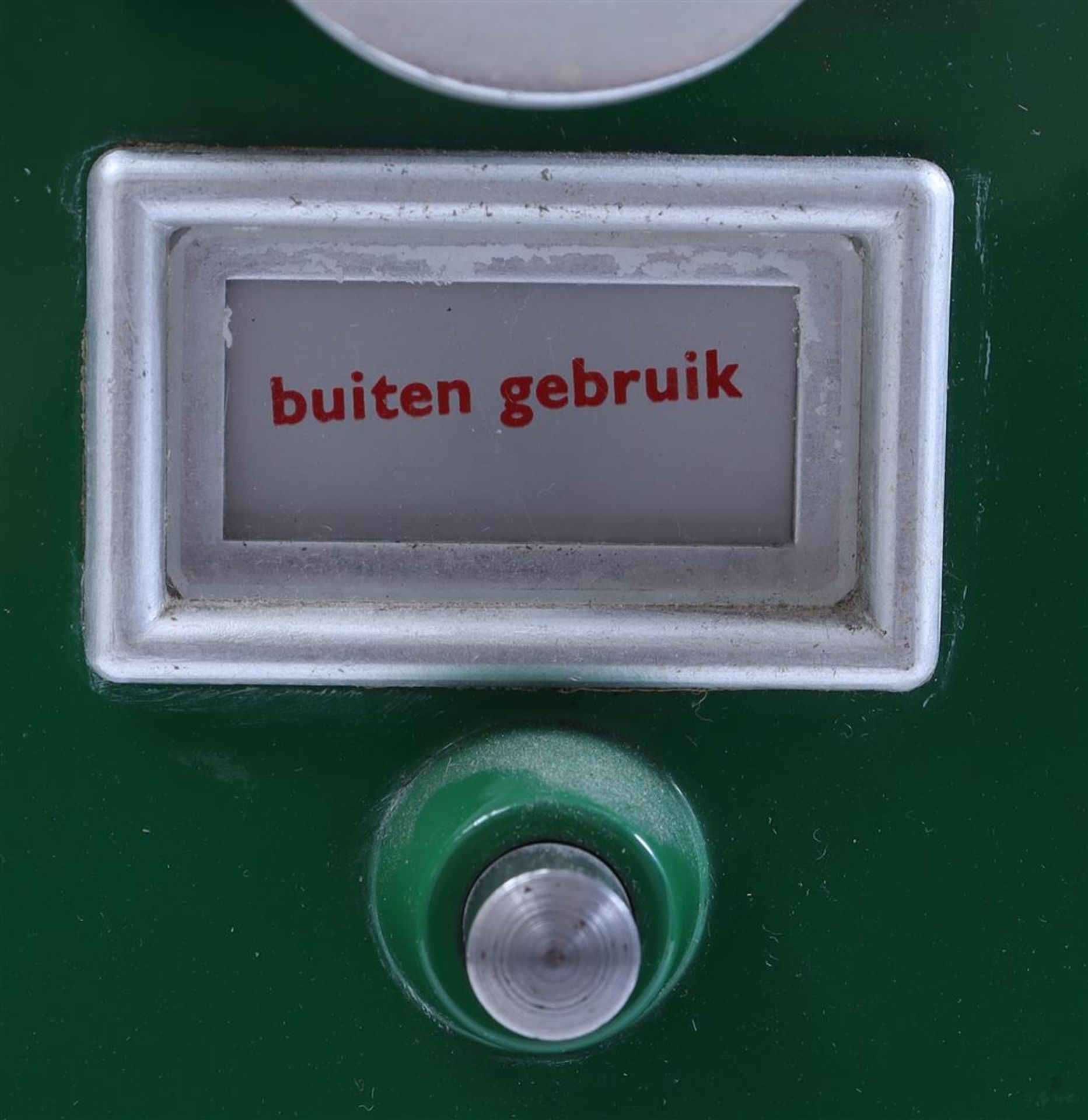 Metal green lacquered dispenser - Bild 3 aus 5