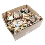 Box various figurines