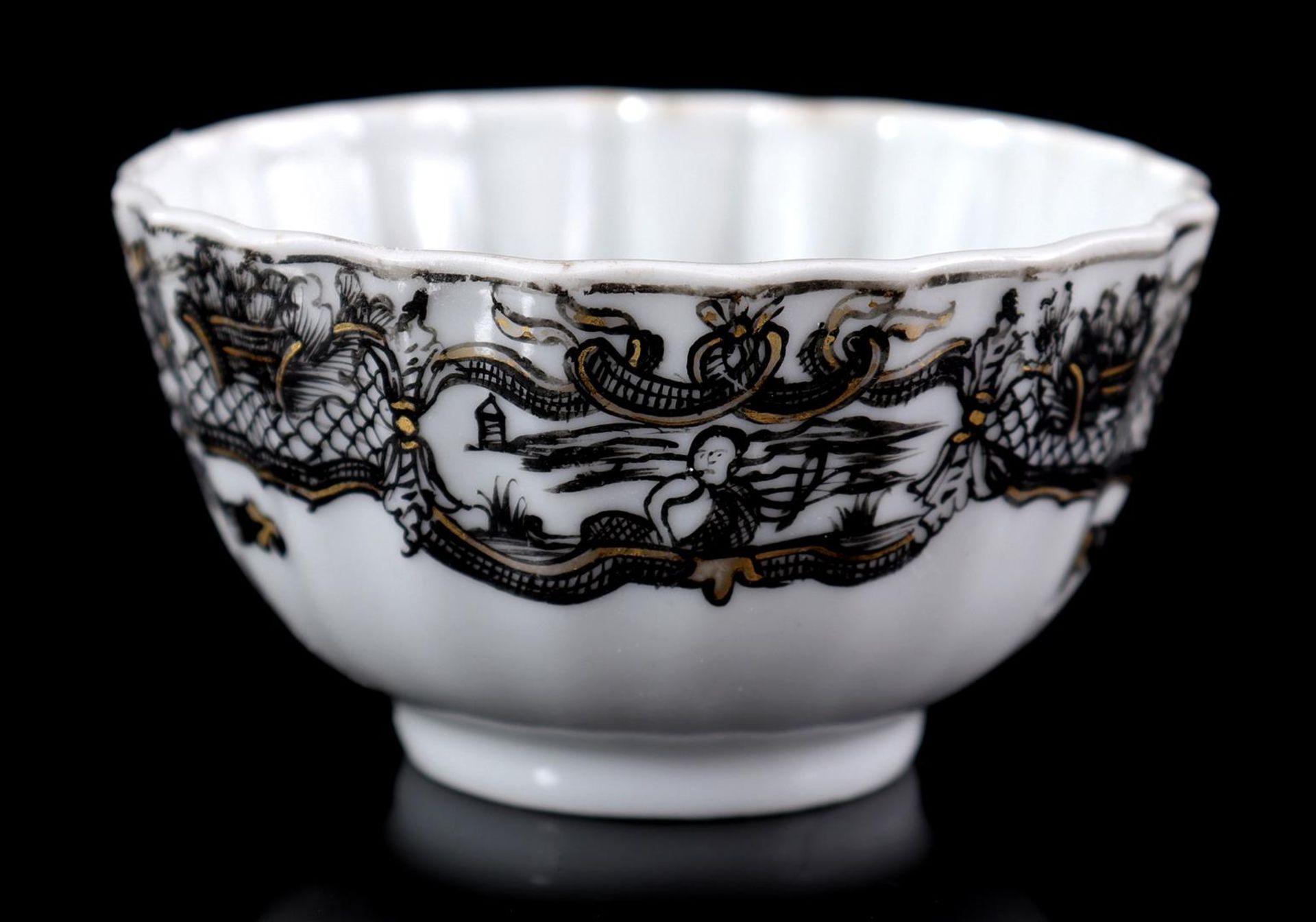 Porcelain Encre de Chine/Grisailles cup