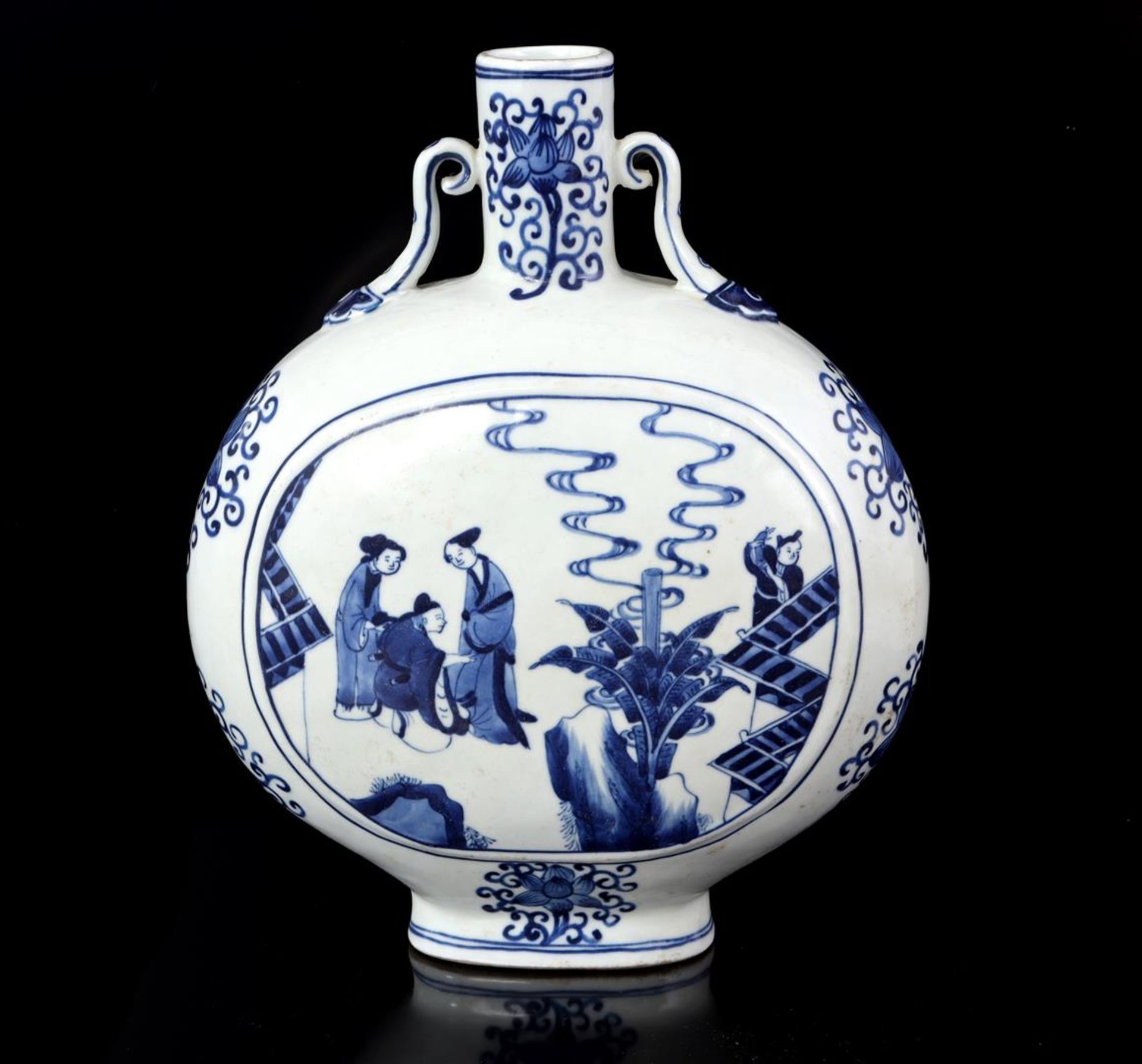 Porcelain moon vase Kangxi - Bild 2 aus 4