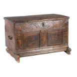 Oak blanket box