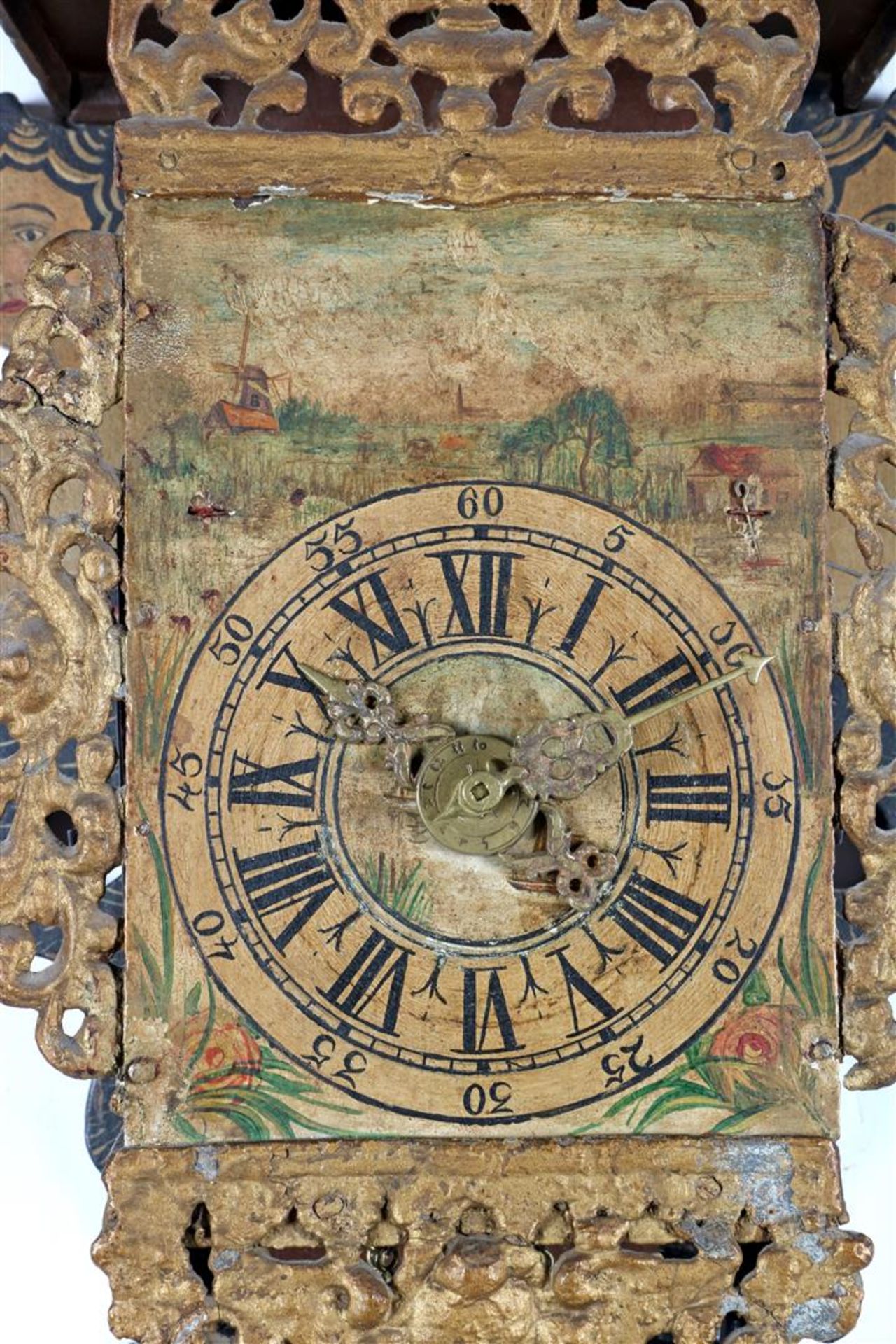 Frisian chair clock - Image 2 of 4